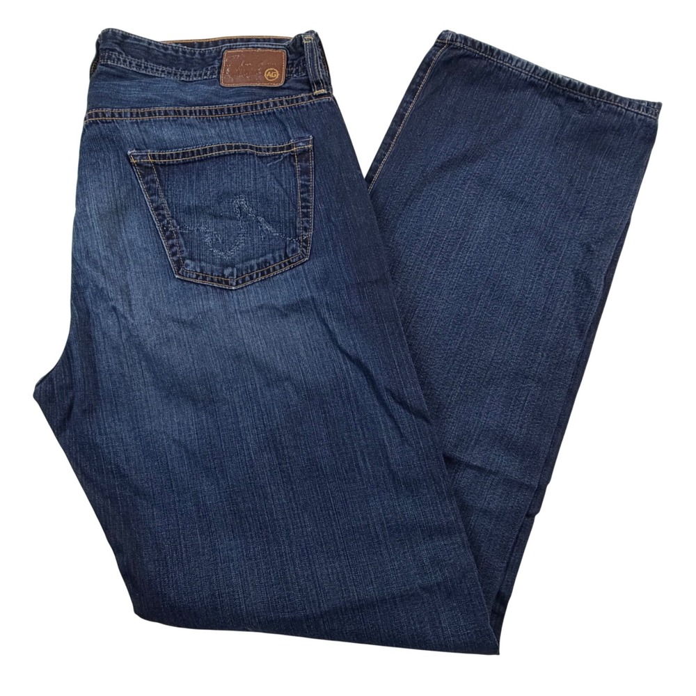 AG Adriano Goldschmied The Protege Straight Leg Jeans Dark Wash Mens 38x34 USA